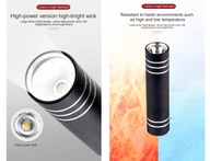 Mini Led latarka domowa oświetlenie kempingowe p