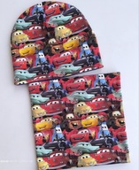 Auta cars czapka lub komin rozmiar 46-47