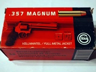 ZESTAW 50 ŁUSEK .357 Magnum w PUDEŁKU firmy GECO