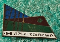 ODZNAKA RAJD Z JODEŁKĄ - 6-8.VI.1975 PTTK ZA PUŁAWY