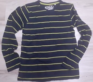 C&A granatowa bluzka w paski 158/164