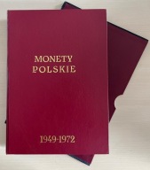 ALBUM - Monety Polskie 1949 - 1972 - stan bardzo dobry