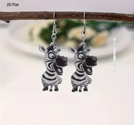 Kolczyki z Zebrą Gramy dla WOŚP