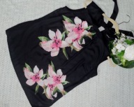 Bluzka damska żorżeta kwiaty 40 L Nowa #6