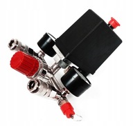 PRESOSTAT WYŁĄCZNIK CIŚNIENIOWY DO KOMPRESORA 230V TRÓJNIK ROZDZIELACZ