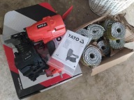 GWOŹDZIARKA BĘBNOWA NA GWOŹDZIE 50-90MM ŚRED. 2,5MM- 3,3MM PNEUMAT YT09214