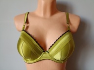 Śliczna markowa bielizna M & S 08800 UK 32DD EUR 70DD 75% silk