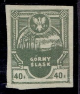 POCZTA POWSTAŃCZA WYDANIE KORFANTEGO Fi 4 A (*)