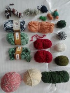 Corona Moher włóczka motek zestaw PRL