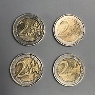 Zestaw monet: 2 Euro 2012-2016 Irlandia