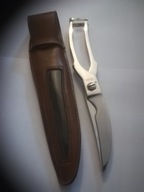 Nożyce GERLACH + oryginalny futerał PRL kulinaria kurczak świetny stan! bcm