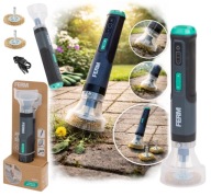 Zestaw Elektryczny wycinak do chwastów FERM bezprzewodowy USB-C 2 szczotki