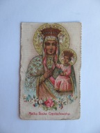 MATKA BOSKA CZĘSTOCHOWSKA przedwojenny ŚW. OBRAZEK