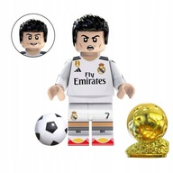 KLOCKI FIGURKA Cristiano Ronaldo CR7 Real Madryt do złożenia 5cm