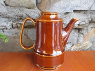 Wysoki MIODOWY Dzbanek_Porcelit PRUSZKÓW PRL