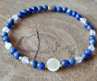 Bransoletka Wenus (Lapis Lazuli Kwarc różowy Masa perłowa)