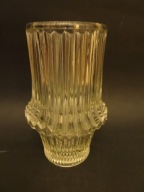 Ząbkowice, wazon szklany, szkło PRL, vintage, retro