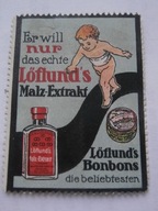 Loeflund's - syrop na kaszel - zalepka reklamowa