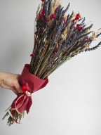 Bukiet lawendy z suszonych kwiatów prezent