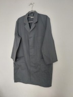 Szary dłuższy fartuch roboczy BHP 48