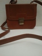 LINDEX TOREBKA TORBA LISTONOSZKA MIEDZIANA MAŁA