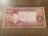 Indonezja - 100 rupii - 1960 - rzadki - UNC