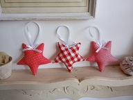 GWIAZDKI,GWIAZDY, ZAWIESZKI komplet 3 szt.