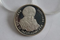 200000 złotych - Kazimierz Jagiellończyk (popiersie) z 1993 r