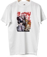 MĘSKA T-SHIRT CHAINSAW MAN ANIME KOSZULKA BAWEŁNA PREZENT MANGA