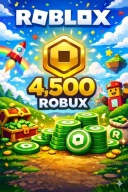 4500 ROBUX |DOŁADOWANIE NA TWOJE KONTO| ROBLOX | DOSTAWA 24/7 | BEZPIECZNIE