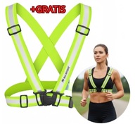 Szelki Odblaskowe – Kamizelka Drogowa na Rower, Motor i do Biegania +GRATIS