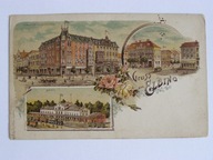 Elbląg Elbing dworzec kolejowy tramwaj 1900 lit sec