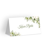 WINIETKI, WIZYTÓWKI NA STÓŁ KOMUNIA PERSONALIZACJA | 6szt.