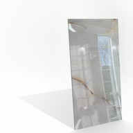 Polerowany gres marmurowy 120x60 biały marmur złote żyłki połysk