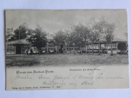 Niechorze k / Szczecin , Gryfice hala plażowa hotel Wiese 1901