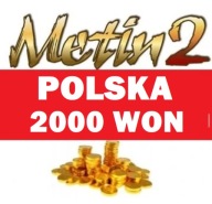2000 WON 2000W POLSKA METIN2 WONY YANG YANGI GLOBAL MT2 SERWER GF