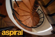 Schody kręcone 140 cm RETRO - montaż GRATIS