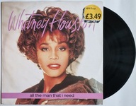 Whitney Houston All The Man That I Need /Dancin' On The EX UK 12' Winyl Irl