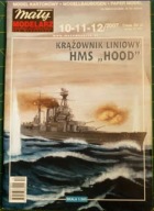 Model kartonowy HMS Hood
