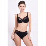 Biustonosz miękki Lanny Mode 11150 Czarny 100D