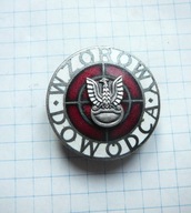 Odznaka Wzorowy Dowódca srebrny