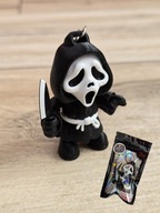 Breloczek Chibi Ghostface z nożem 3d - Brelok Druk3d fidget Keychain