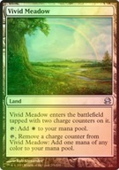 MTG Vivid Meadow FOIL MMA uncommon