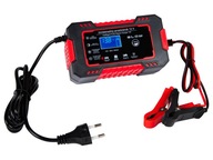 Prostownik do ładowania akumulatorów automatyczny 12V/6A LCD