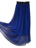 NARR collectin długa spódnica tiulowa kobaltowa 36