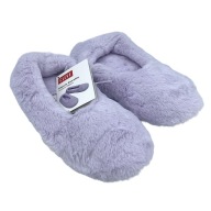 Cleve papcie kapcie Damskie Fioletowe Puszyste Miękkie r. 37