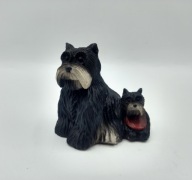 2 pieski mamusia ze szczeniakiem TERIER SZKOCKI