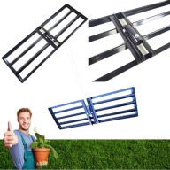 RĘCZNY NIWELATOR TERENU RÓWNIARKA ROZGARNIARKA DERTON 90X30CM BEZ TRZONKA