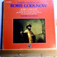 Mussorgsky /Boris Godunow / Christoff / Andre Cluytens EMI 4lp
