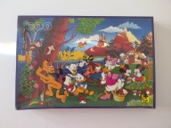 Vintage retro kolekcjonerskie stare Trefl Puzzle 600 Disney
